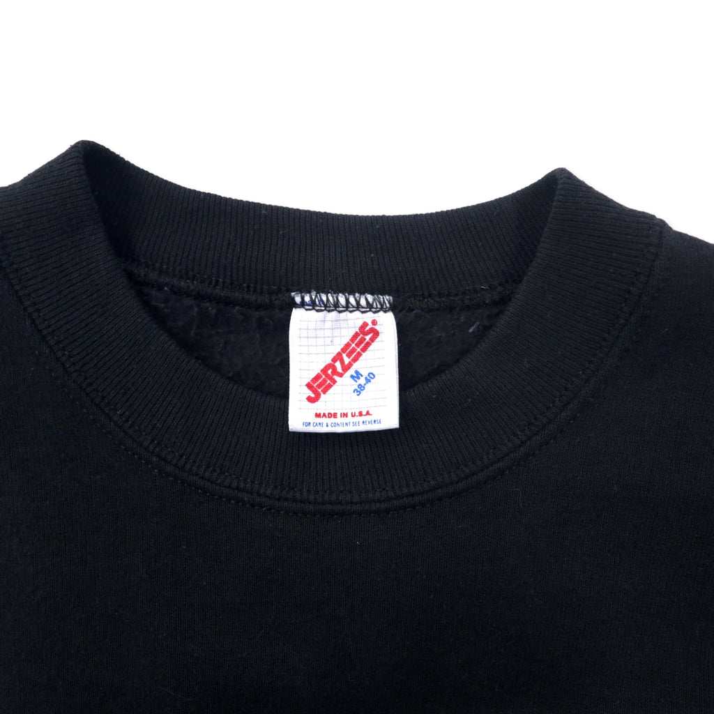 JERZEES Made in USA 90s Printed Sweatshirt M Black Cotton MEMPHIS TENNESSEE