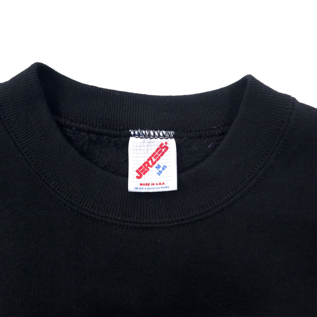 JERZEES Made in USA 90s Printed Sweatshirt M Black Cotton MEMPHIS TENNESSEE