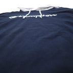 Champion Reverse Weave Long Sleeve Hooded Parka Shirt Long TM Navy C3-P408