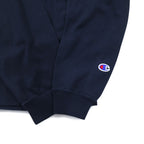 Champion Reverse Weave Long Sleeve Hooded Parka Shirt Long TM Navy C3-P408