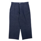 日本然リトテ-古着オンライン-LEVI'S スタプレ クロップド ワイド レッグ チノ トラウザー パンツ 31 ブルー 濃紺 STA-PREST CROPPED WIDE LEG CHINO 47873-0002-LEVI'S STA-PREST CROPPED WIDE LEG CHINO 47873-0002