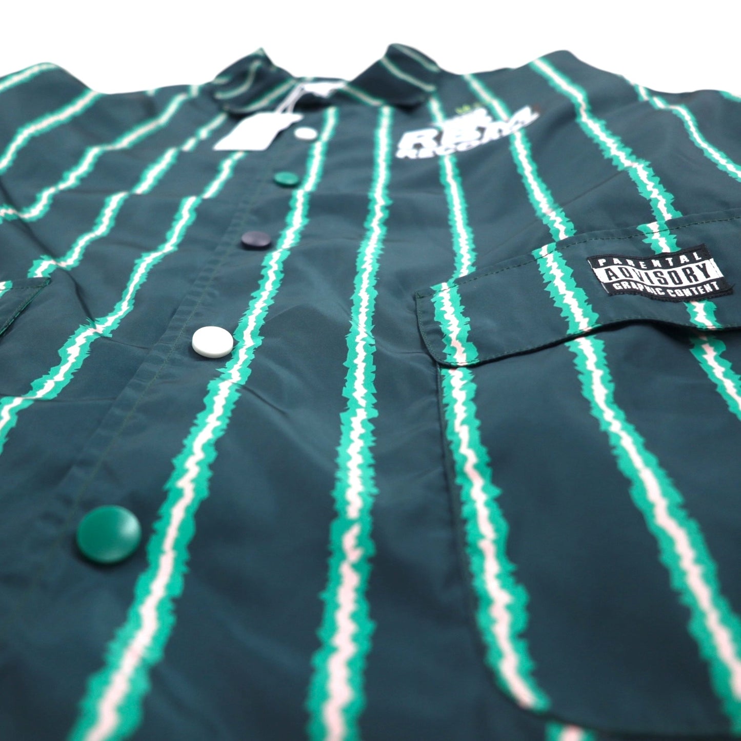 REAL BAD MAN コーチジャケット XL ストライプ RBM RECORDS 未使用品 UNION TOKYO 取扱い