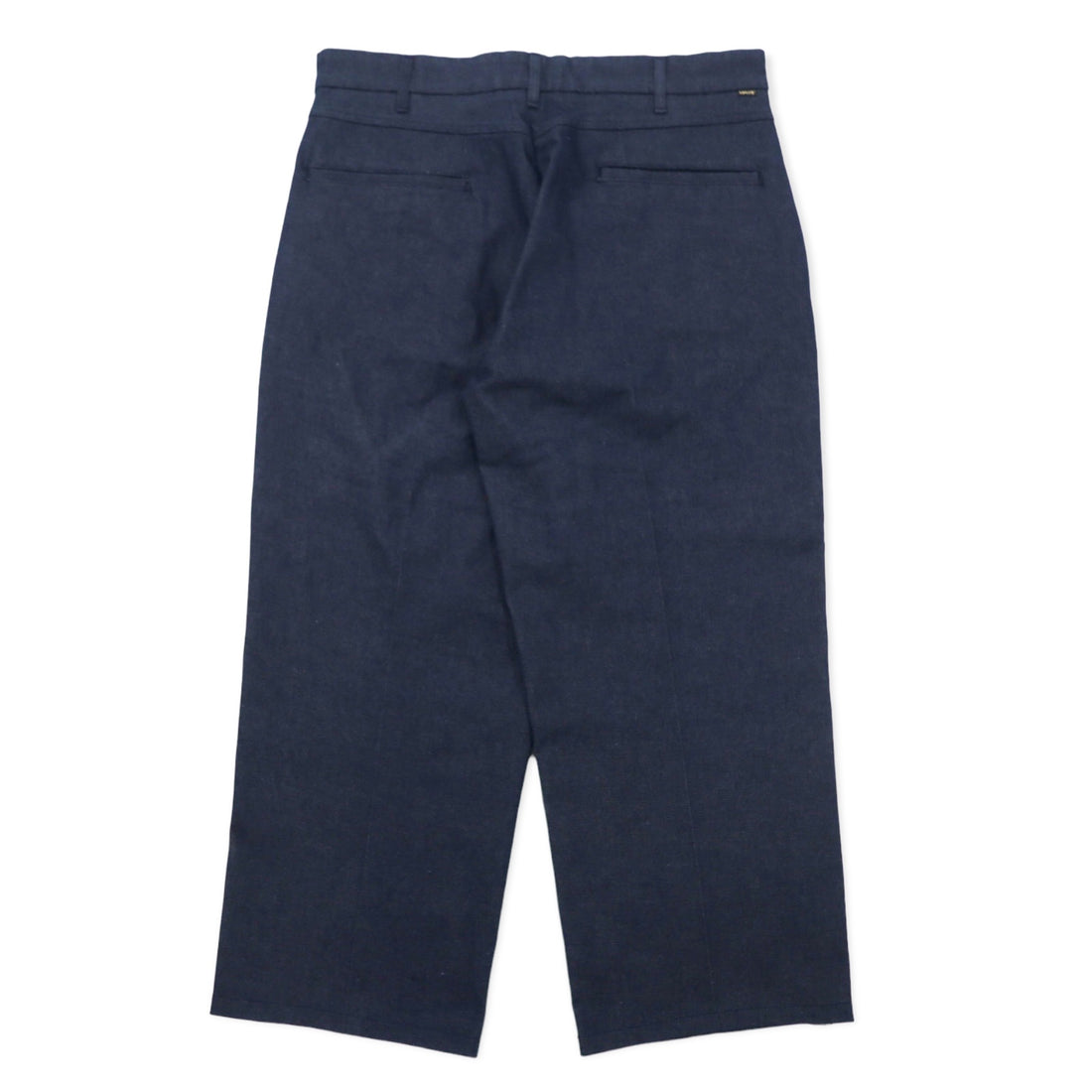 LEVI'S スタプレ クロップド ワイド レッグ チノ トラウザー パンツ 31 ブルー 濃紺 STA-PREST CROPPED WIDE LEG CHINO 47873-0002