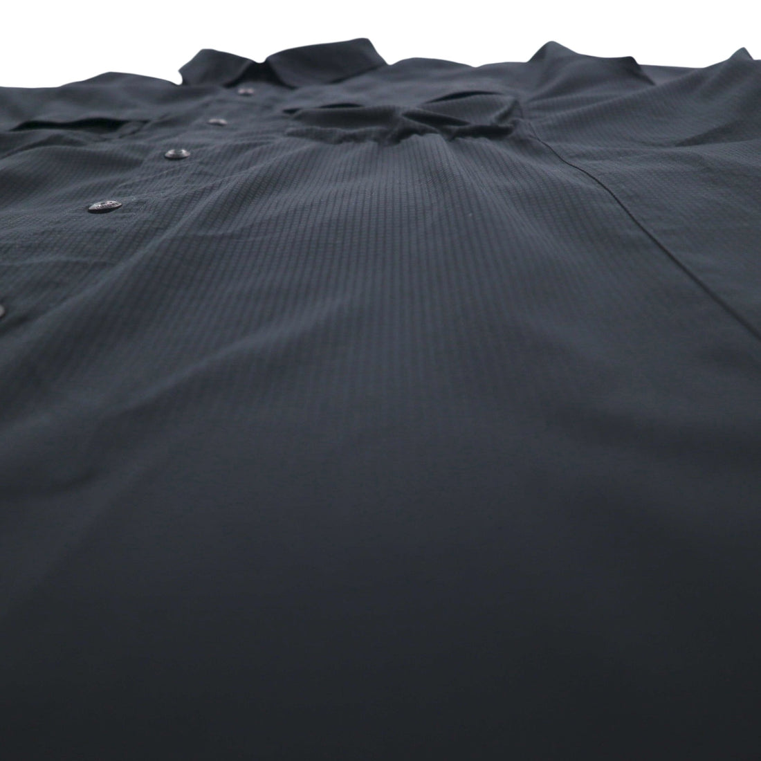Columbia オムニシェード OMNI-SHADE 半袖 フィッシングシャツ XL ブラック ポリエステル メッシュ AT1567