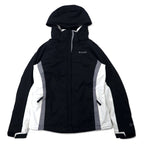 日本然リトテ-古着オンライン-Columbia 3WAY マウンテンパーカー ソフトシェルジャケット M ブラック ナイロン OMNI-TECH 防水 フリースライナー フード着脱式 INTERCHANGE-Columbia 3WAY Mountain Hoodie Soft Shell Jacket M Black Nylon OMNI-TECH Waterproof Fleece Liner Hoodie detachable INTERCHANGE