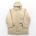 McGREGOR 90s Mountain Parka, Medium, Beige, Drawstring, Detachable Hood
