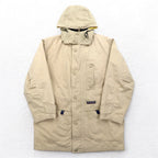 McGREGOR 90s Mountain Parka, Medium, Beige, Drawstring, Detachable Hood