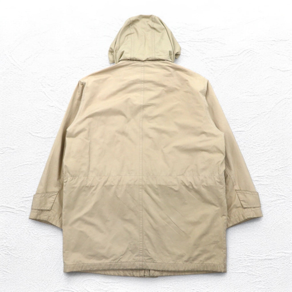 McGREGOR 90s Mountain Parka, Medium, Beige, Drawstring, Detachable Hood