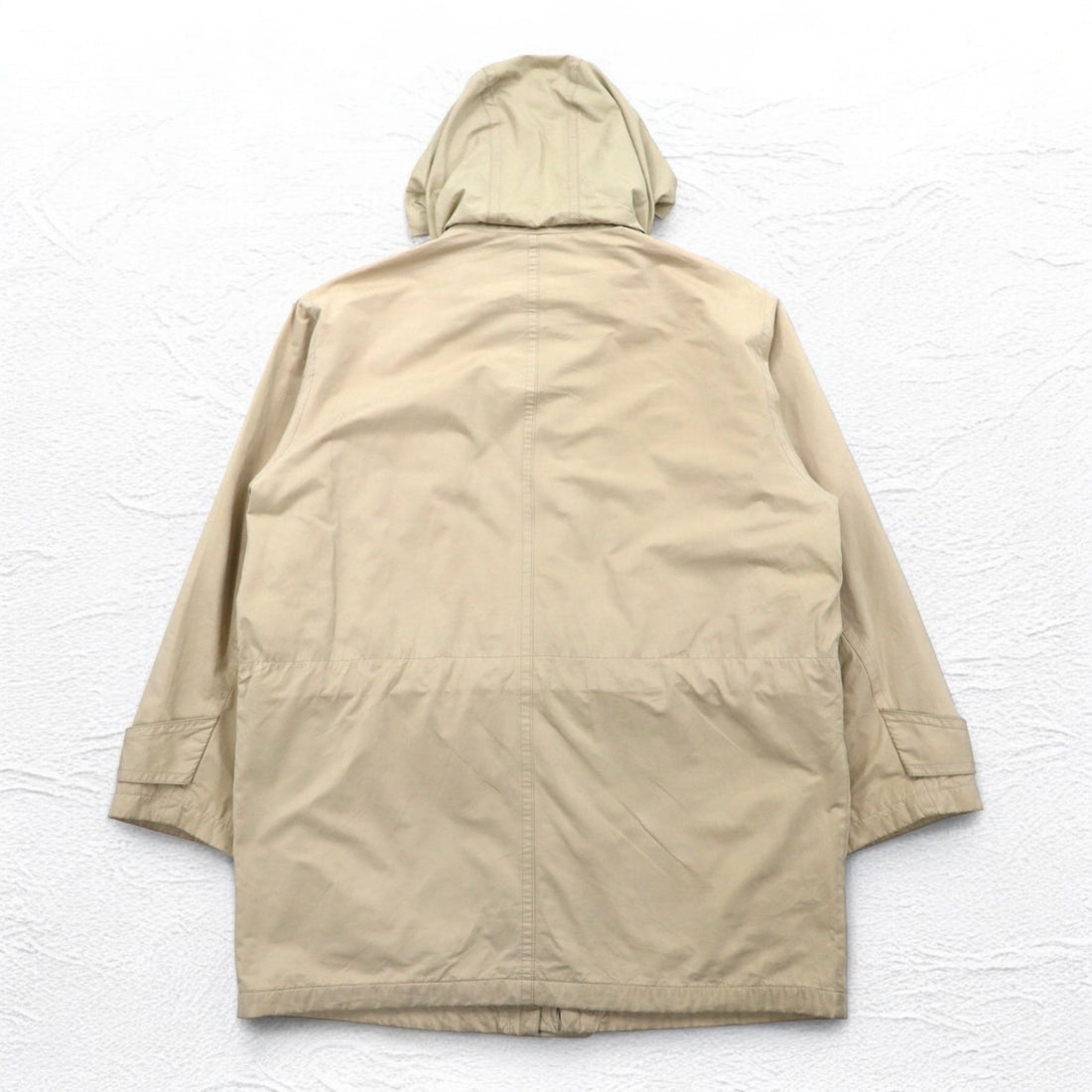 McGREGOR 90s Mountain Parka, Medium, Beige, Drawstring, Detachable Hood