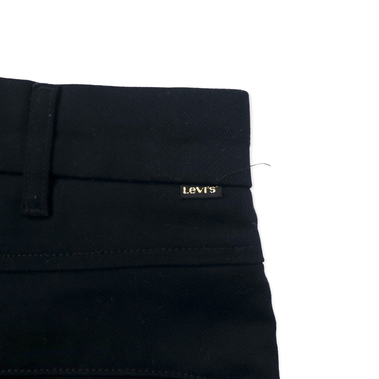 LEVI'S スタプレ クロップド ワイド レッグ チノ トラウザー パンツ 31 ブラック STA-PREST CROPPED WIDE LEG CHINO 47873-0003