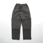 KOREX Outdoor 3-Way Convertible Cargo Shorts, XL, Gray, Drawcord, Utility Pockets