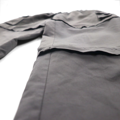 KOREX Outdoor 3-Way Convertible Cargo Shorts, XL, Gray, Drawcord, Utility Pockets