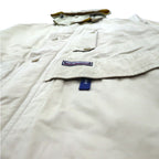 McGREGOR 90s Mountain Parka, Medium, Beige, Drawstring, Detachable Hood