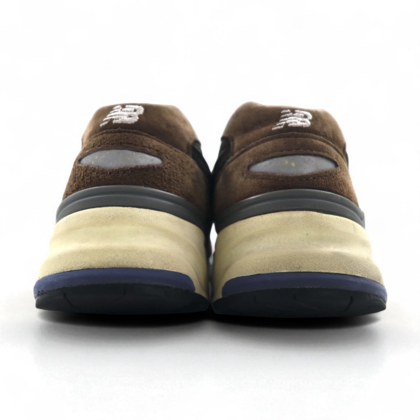 new balance USA製 999 スニーカー 26.5cm ブラウン スエード ABZORBメッシュ M999NJ