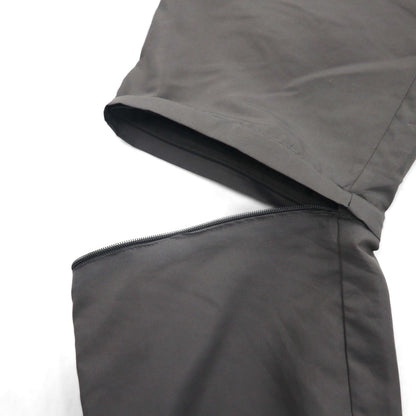 KOREX Outdoor 3-Way Convertible Cargo Shorts, XL, Gray, Drawcord, Utility Pockets