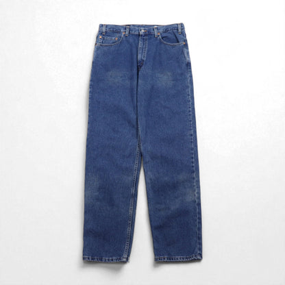 Levi's 00年代  USA製 550 バギー リラックスフィット テーパード デニムパンツ L インディゴ ブルー 00550-4891