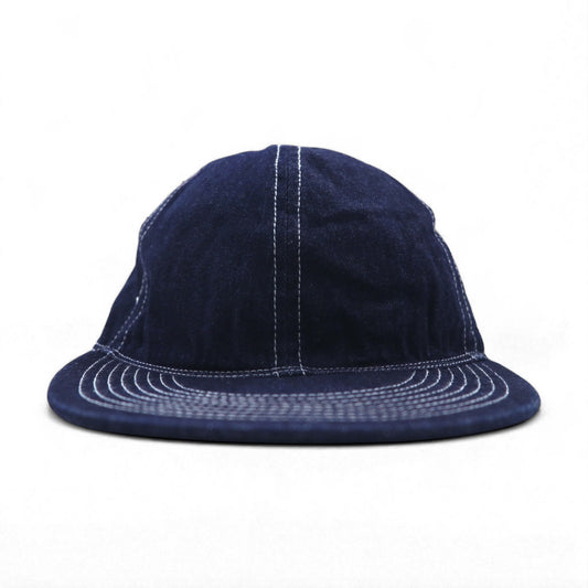 US ARMY 米軍 WW2 ミリタリー デニム メカニックキャップ 60cm インディゴ レプリカ 55410-2 YMCL KY 未使用品