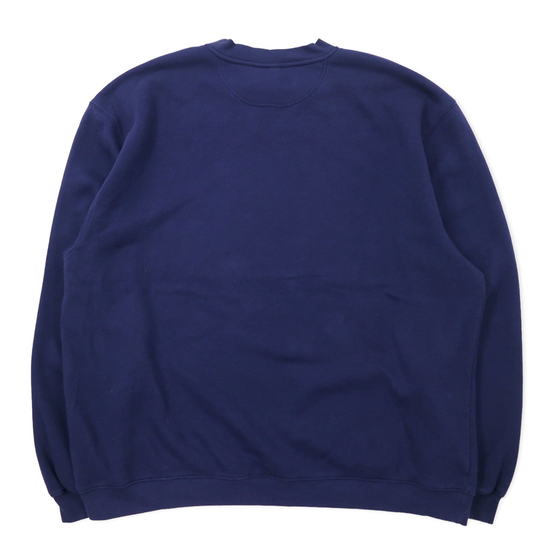 Reebok 00s NFL Print Sweatshirt XL Navy Cotton Fleece Lined Front V BRONCOS FOOTBALL Big Size