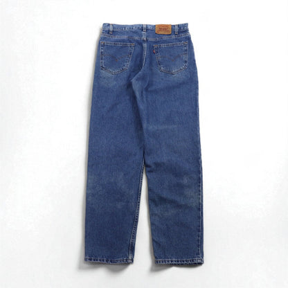Levi's 00年代  USA製 550 バギー リラックスフィット テーパード デニムパンツ L インディゴ ブルー 00550-4891