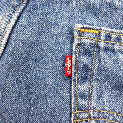 Levi's 00年代  USA製 550 バギー リラックスフィット テーパード デニムパンツ L インディゴ ブルー 00550-4891