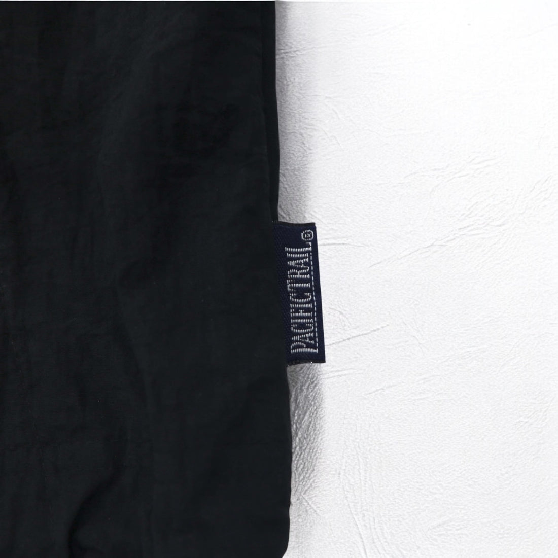 PACIFIC TRAIL (LONDON FOG) 90s Shell Parka L Black Nylon Drawcord Made in Sri Lanka