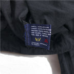 PACIFIC TRAIL (LONDON FOG) 90s Shell Parka L Black Nylon Drawcord Made in Sri Lanka