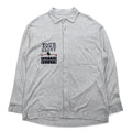 Castelbajac sport 90s Polynosic shirt XL grey cotton YOUR GLORY made in Japan
