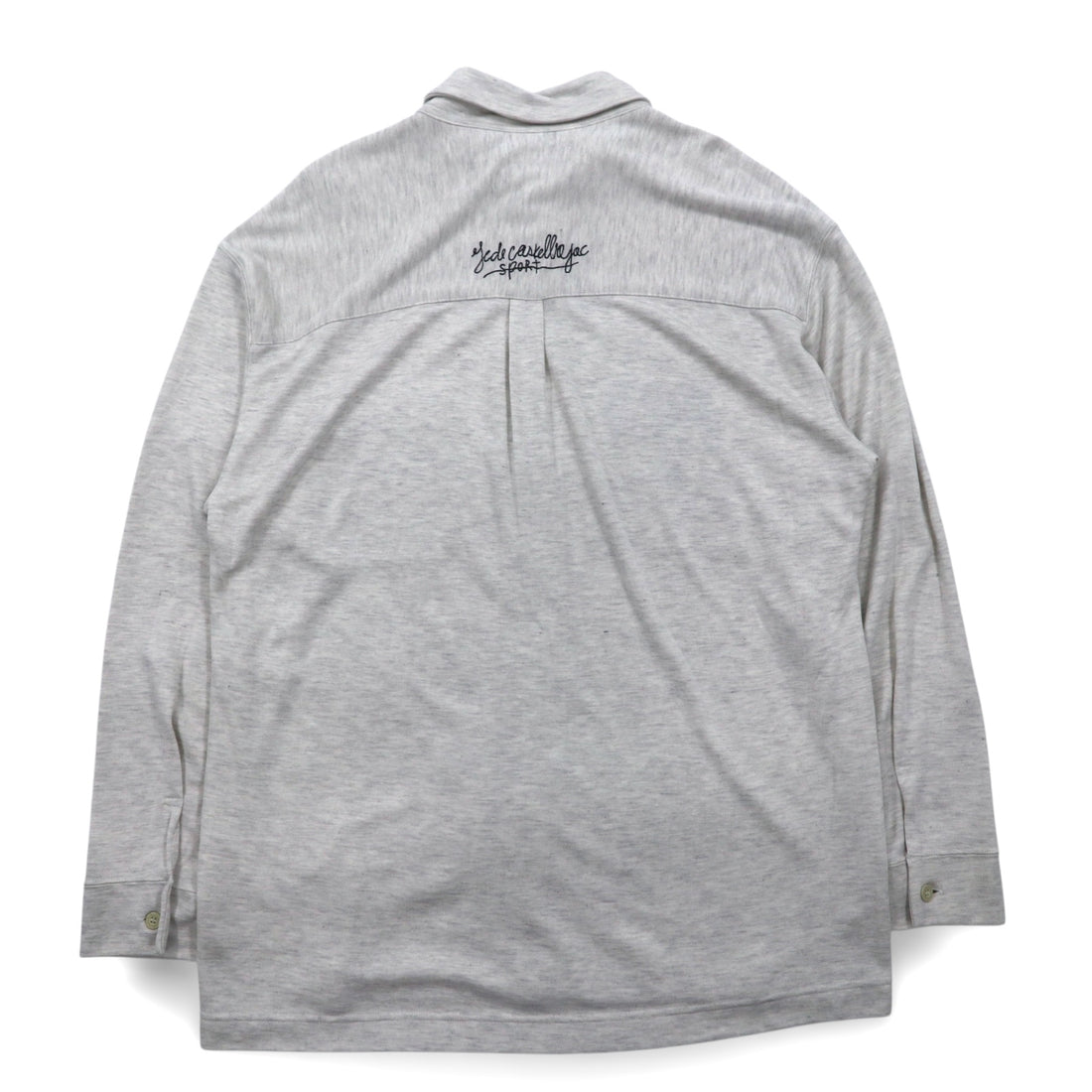 Castelbajac sport 90s Polynosic shirt XL grey cotton YOUR GLORY made in Japan
