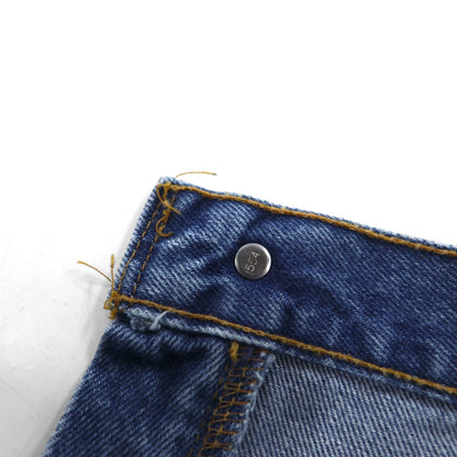 Levi's 00年代  USA製 550 バギー リラックスフィット テーパード デニムパンツ L インディゴ ブルー 00550-4891