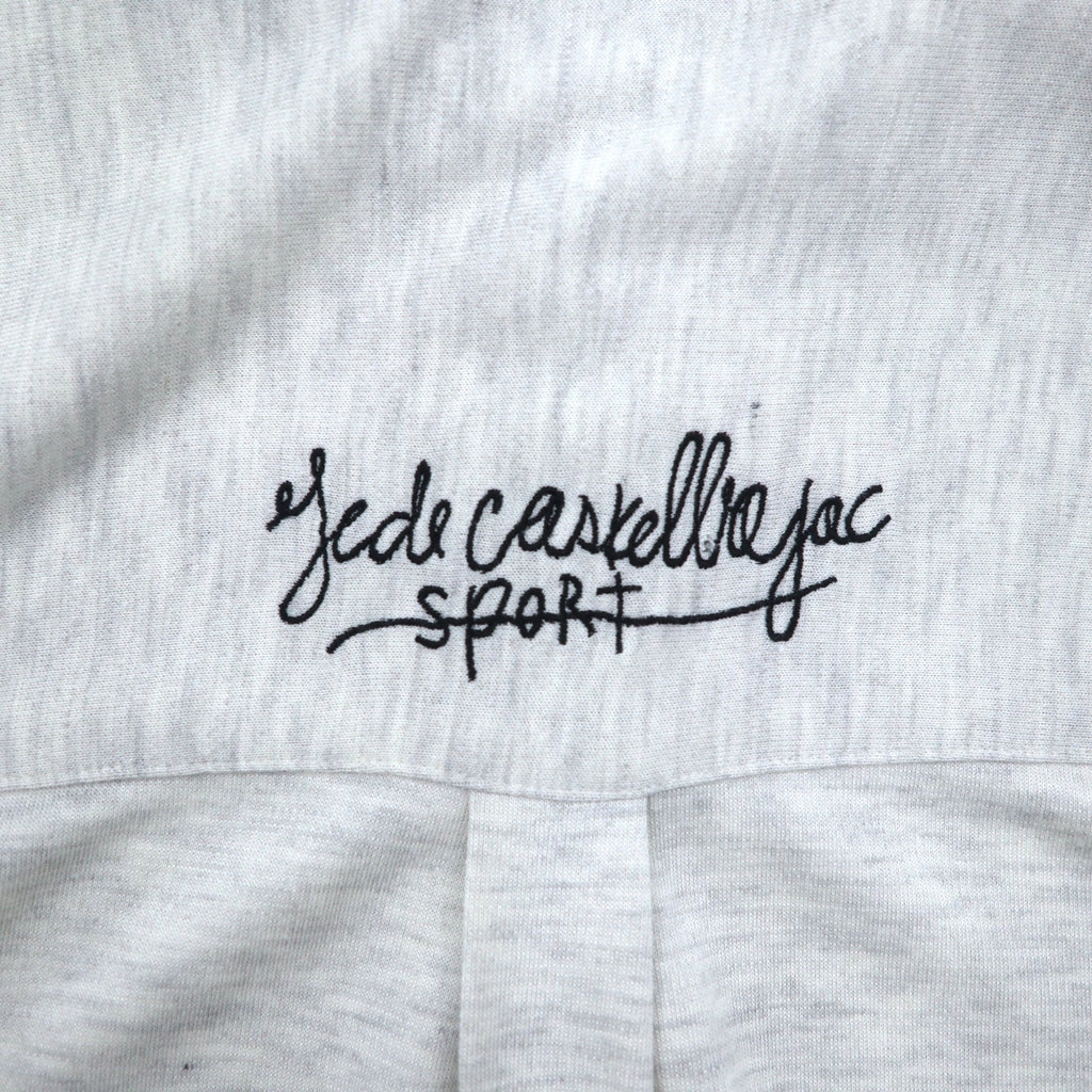 Castelbajac sport 90s Polynosic shirt XL grey cotton YOUR GLORY made in Japan