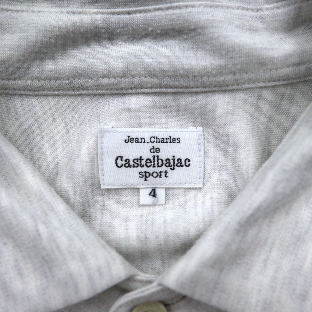 Castelbajac sport 90s Polynosic shirt XL grey cotton YOUR GLORY made in Japan