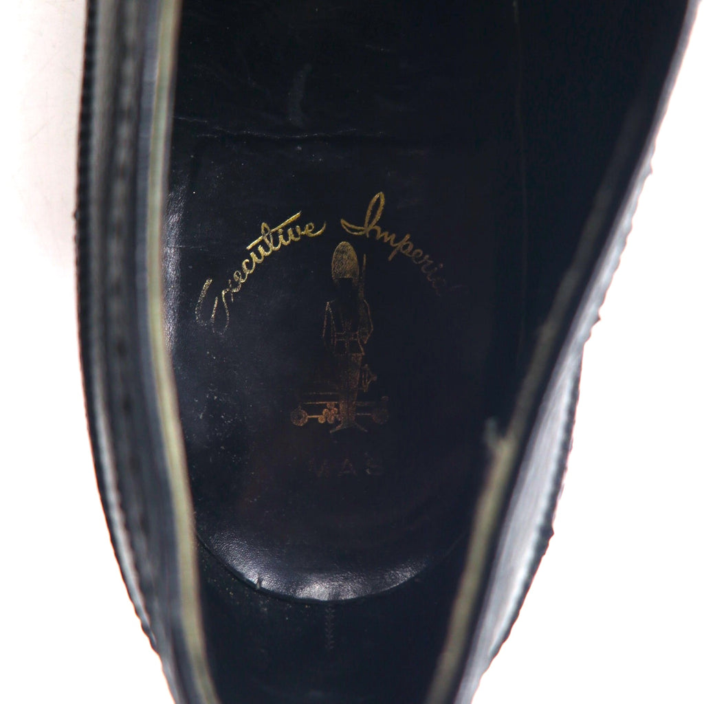 80s USA Vintage Wingtip Shoes MASON 80s Made in USA Wingtip Dress Shoes Size 28.5cm Goodyear Welt Medallion Executive Imperials by MASON 9663D1