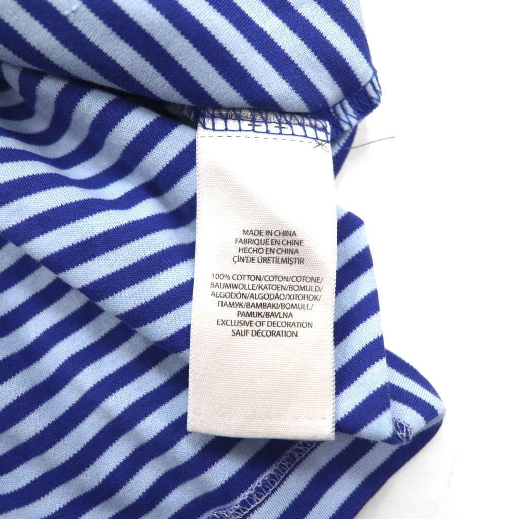 POLO RALPH LAUREN Classic Fit Striped Polo Shirt XL Blue Cotton Small Pony Embroidery