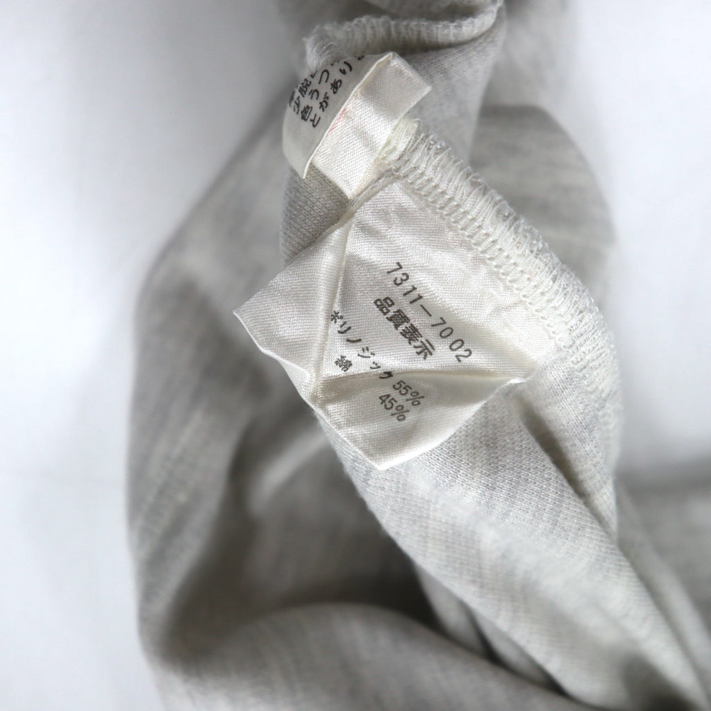 Castelbajac sport 90s Polynosic shirt XL grey cotton YOUR GLORY made in Japan