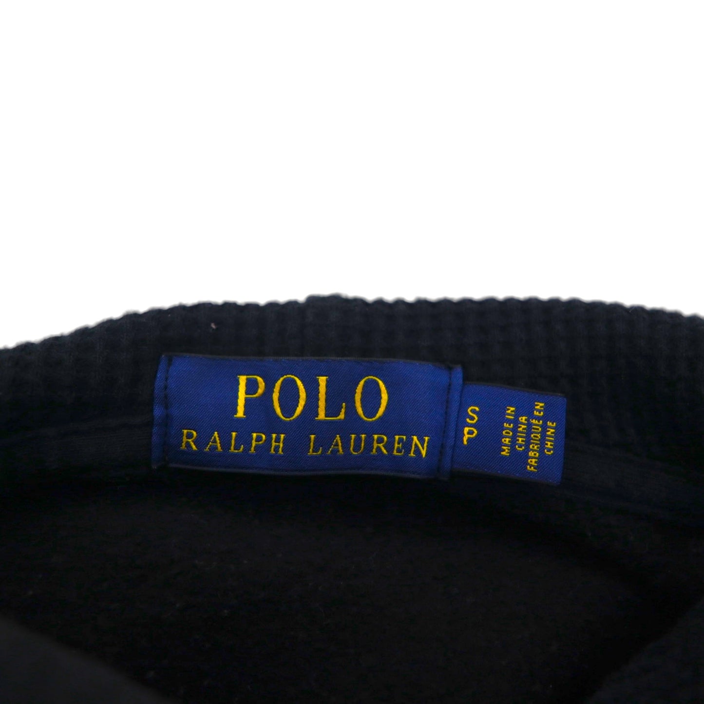Polo Ralph Lauren Polo Bear Pullover Hoodie, Size Small, Black, One-Point Embroidery, Front Pocket