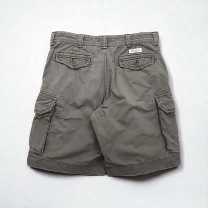 POLO RALPH LAUREN ポロチノ ショート カーゴパンツ ハーフパンツ L カーキ コットン