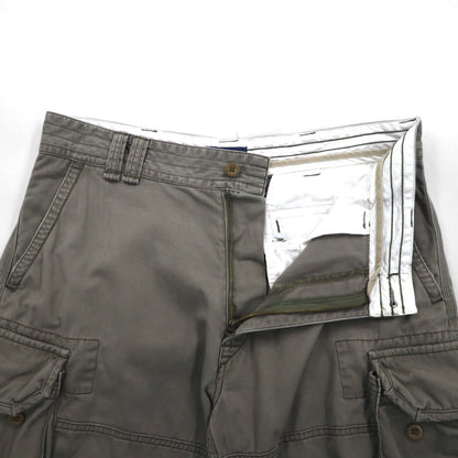 POLO RALPH LAUREN ポロチノ ショート カーゴパンツ ハーフパンツ L カーキ コットン