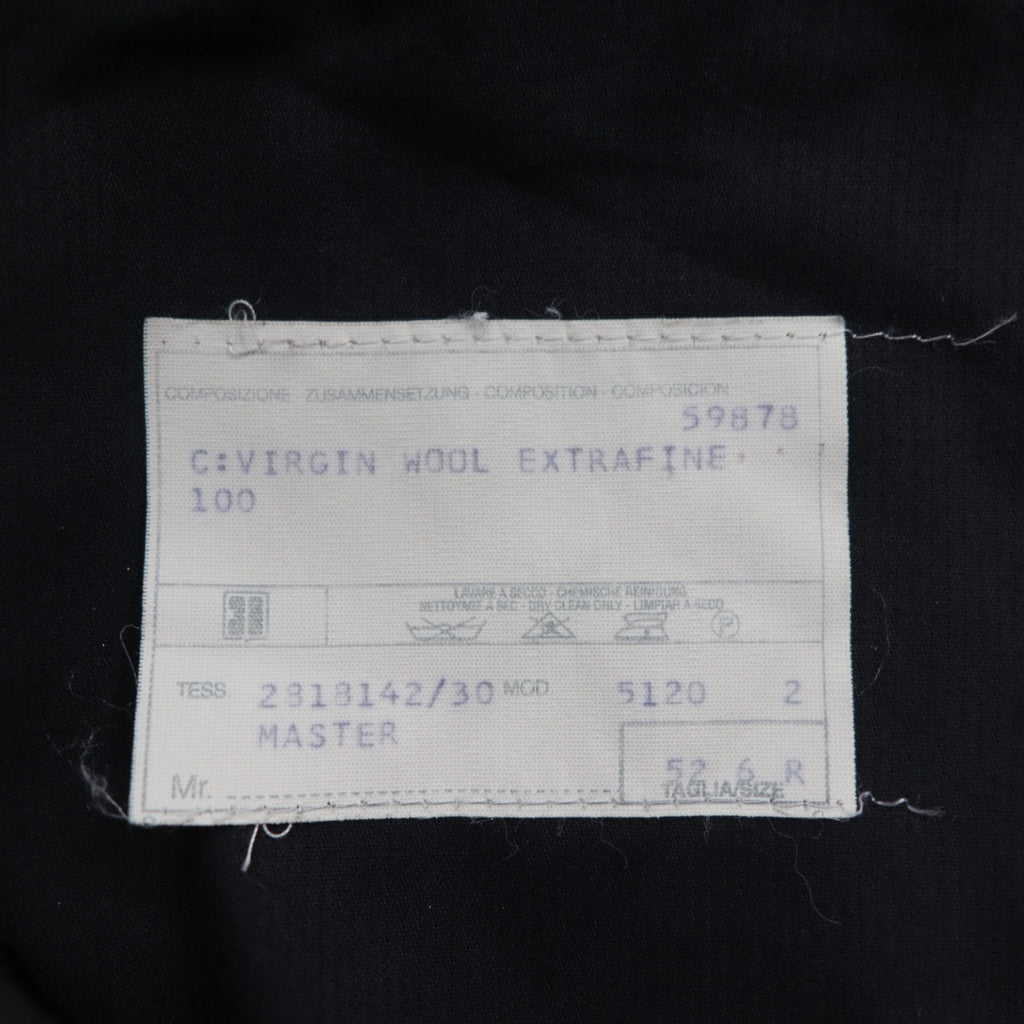 Italy Vintage CORNELIANI Trousers, Made in Italy, Double-Tuck Wide Leg Trousers, XL, Brown Wool