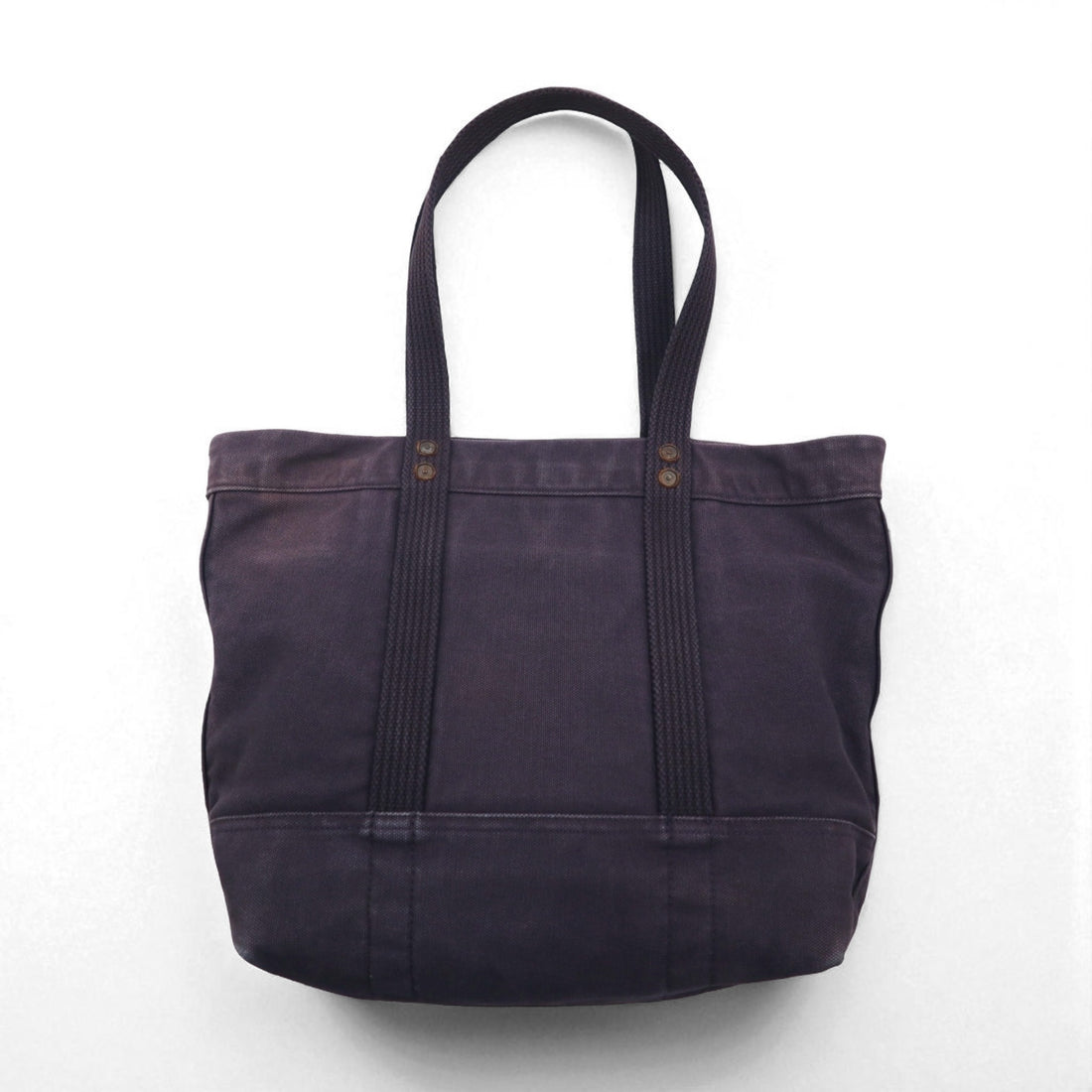 Polo Ralph Lauren Navy Canvas Tote Bag with Vintage Pony Embroidery