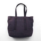 Polo Ralph Lauren Navy Canvas Tote Bag with Vintage Pony Embroidery