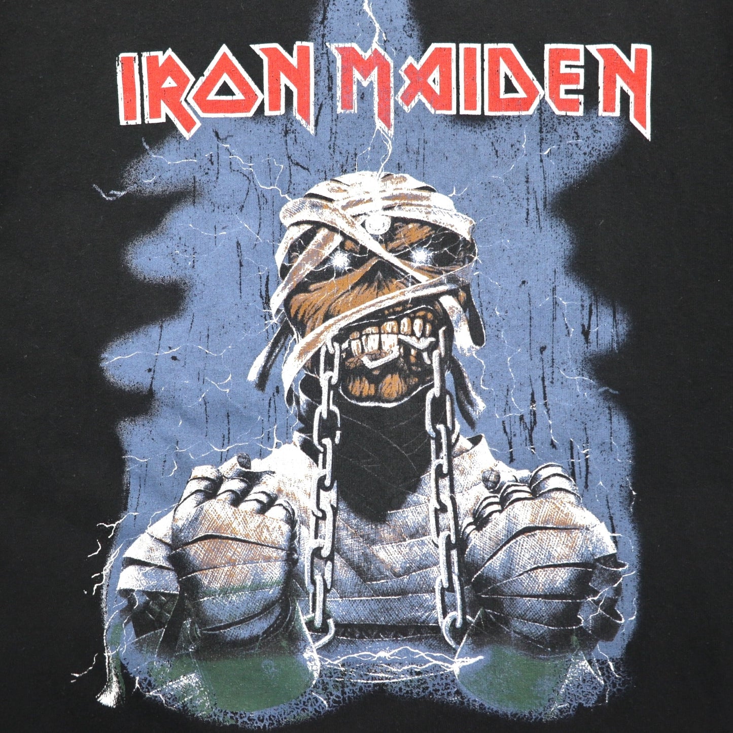 IRON MAIDEN アイアンメイデン WORLD SLAVERN TOUR 1984-85 ツアー ロック バンドTシャツ M ブラック 両面プリント PULL&BEAR トルコ製
