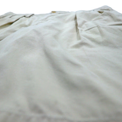 POLO GOLF RALPH LAUREN 90年代 ポロチノ 2タック チノ ショートパンツ ハーフパンツ L ベージュ コットン