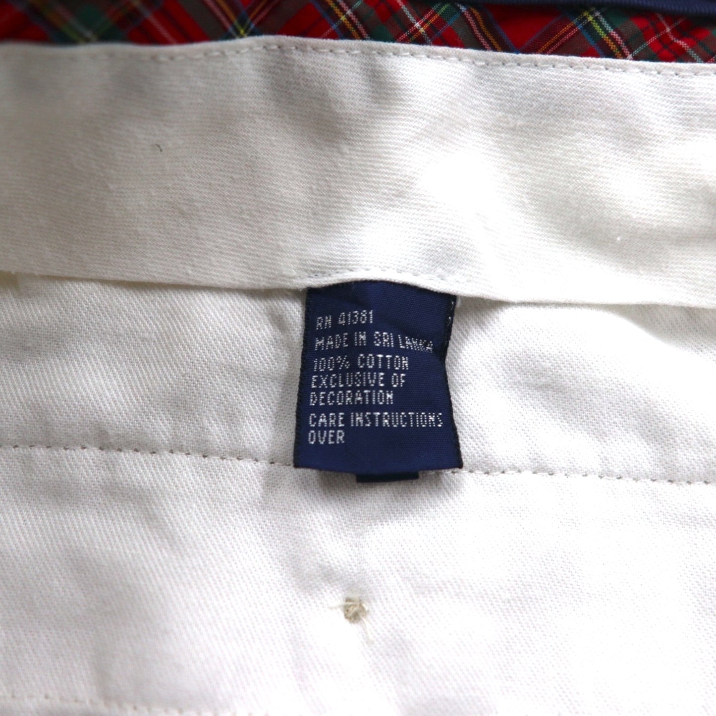 POLO GOLF RALPH LAUREN 90年代 ポロチノ 2タック チノ ショートパンツ ハーフパンツ L ベージュ コットン