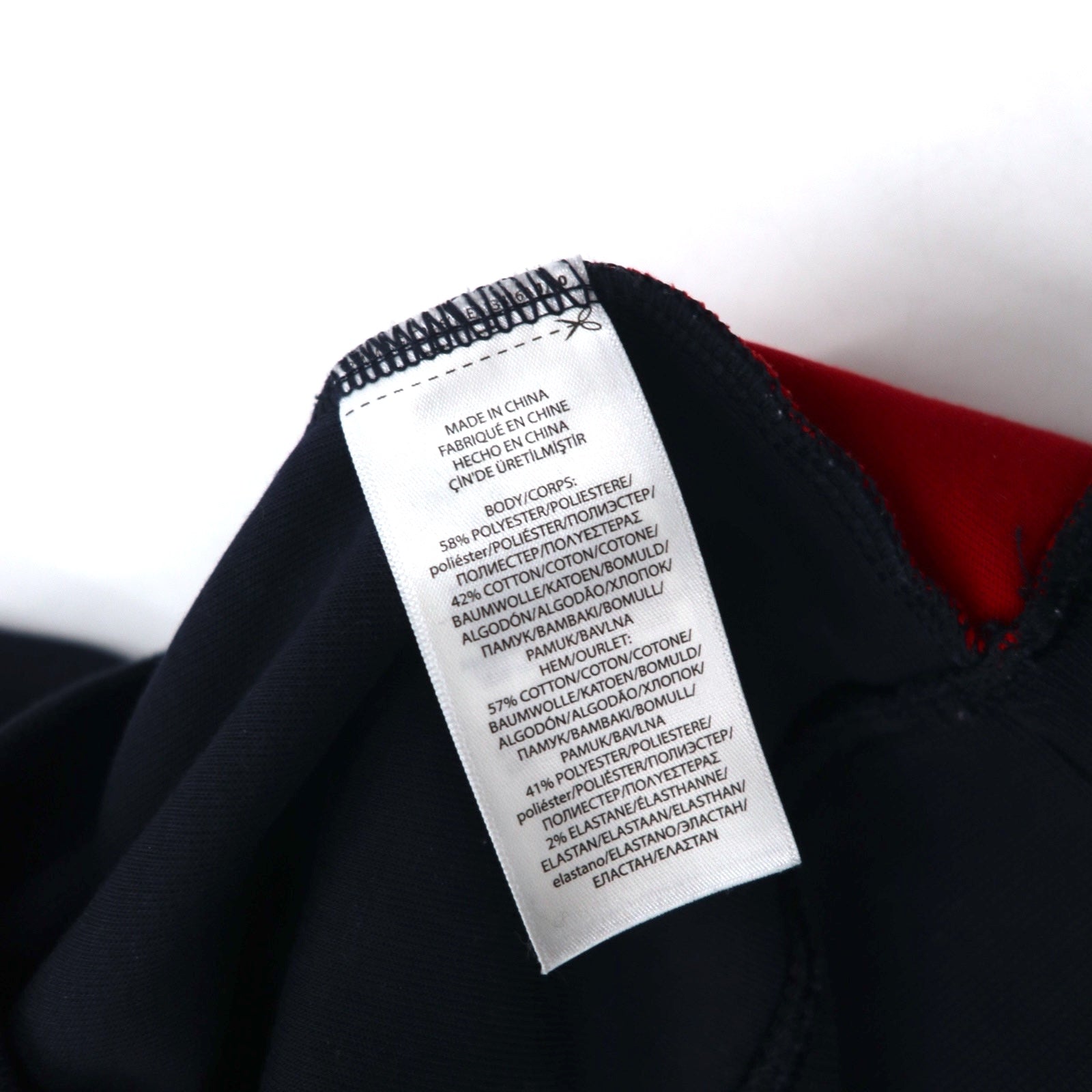 Polo by Ralph Lauren クルーネック スウェット XS ネイビー レッド コットン バックプリント