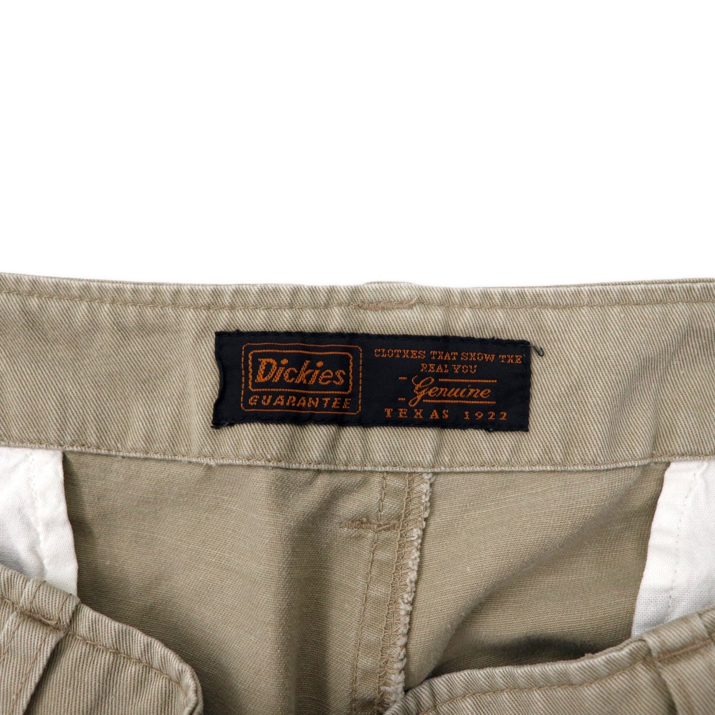 Dickies ルーズフィット カーゴショーツ ハーフパンツ XL ベージュ コットン