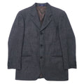 日本然リトテ-古着オンライン-KENZO HOMME オールド カシミヤ 3B テーラードジャケット 50 グレー ウール-KENZO HOMME Vintage Cashmere 3B Tailored Jacket 50 Gray Wool