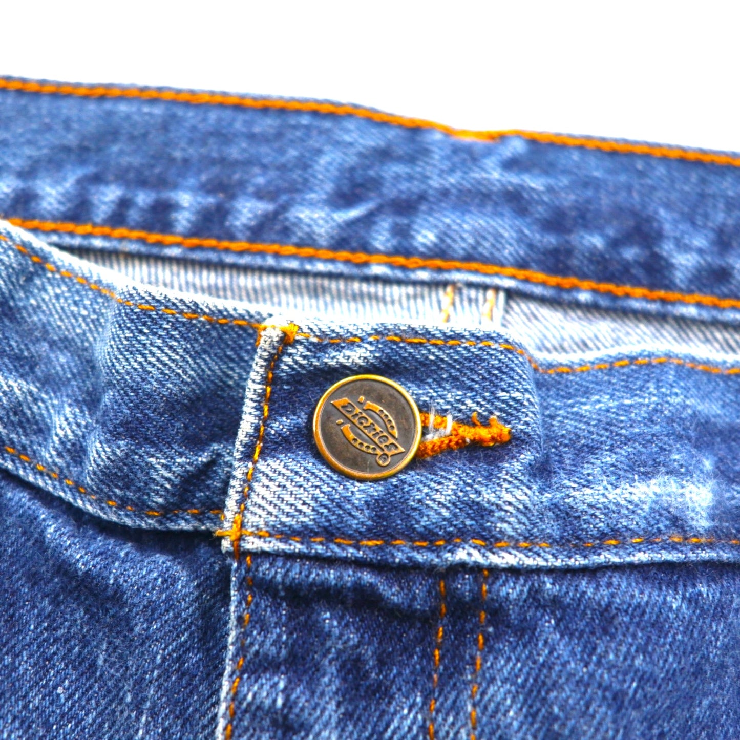 Dickies デニムパンツ ジーンズ L インディゴ ジッパーフライ 9393RNB