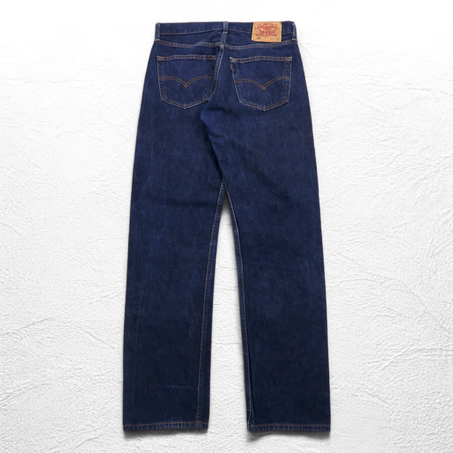 Levi Strauss 90s Euro 501 Denim Pants M Indigo Blue Button Fly 501