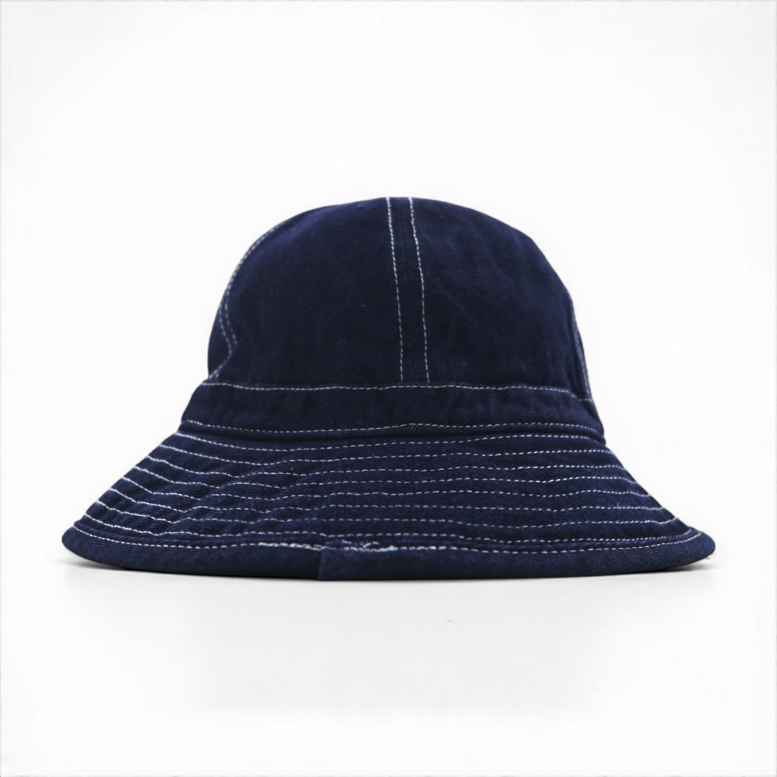 US ARMY M37 Military Denim Fatigue Hat Bucket Hat 60cm Indigo Blue Replica 55410-2 YMCL KY Unused