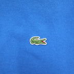 LACOSTE Classic Fit Polo Shirt L Blue Cotton Pique F8455